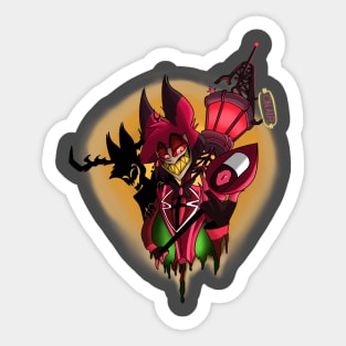 The Radio Demon is Back in Town! Sticker